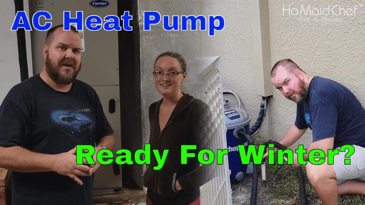 AC Heat Pump Ready For Winter, These Are Steps We Do - Chris Does What