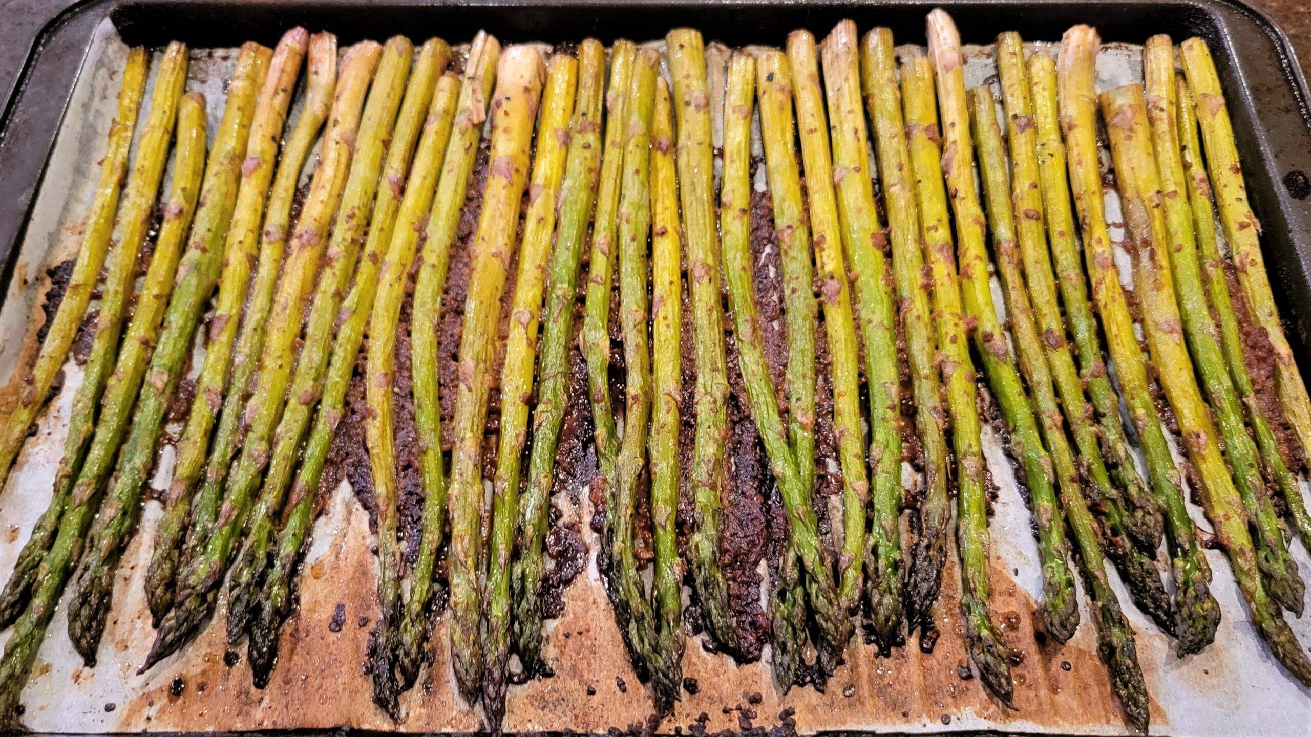Asparagus spears - Dining in with Danielle