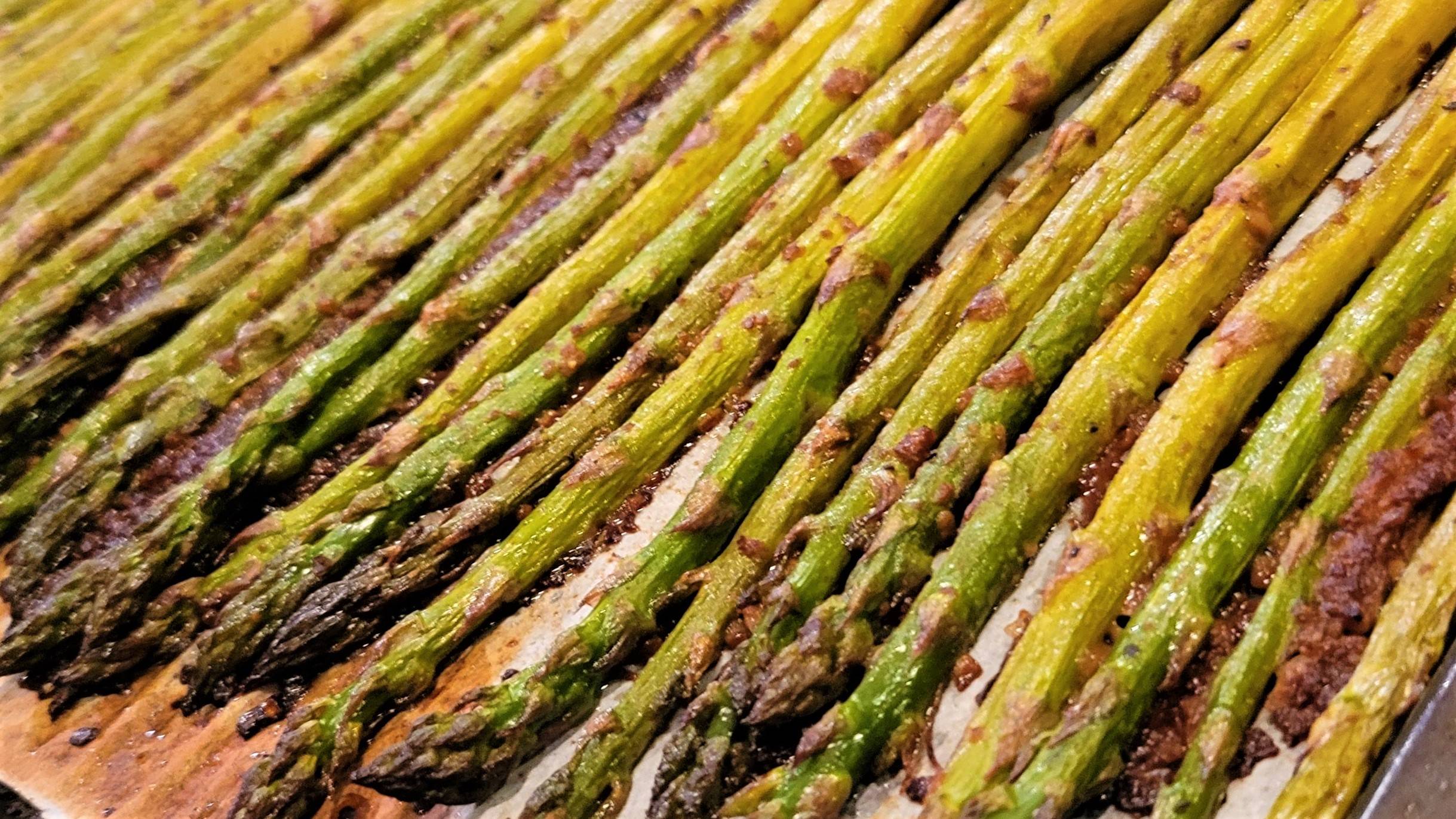 Roasted Soy Sauce Asparagus full of Flavor! Roasted Asparagus - Dining in with Danielle