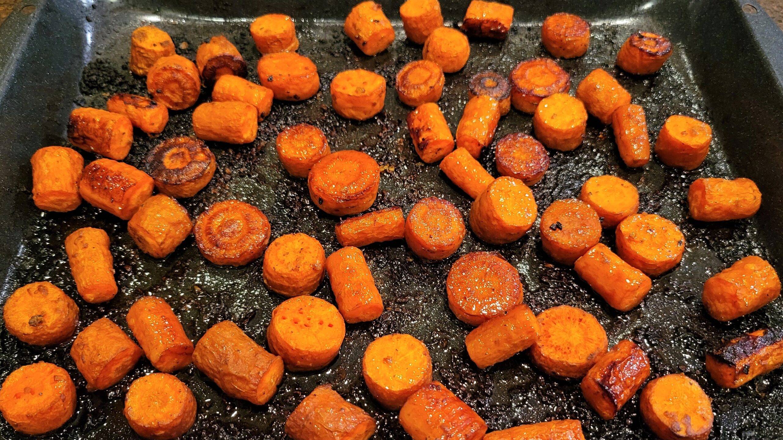 Roasted Carrots - Dining in with Danielle