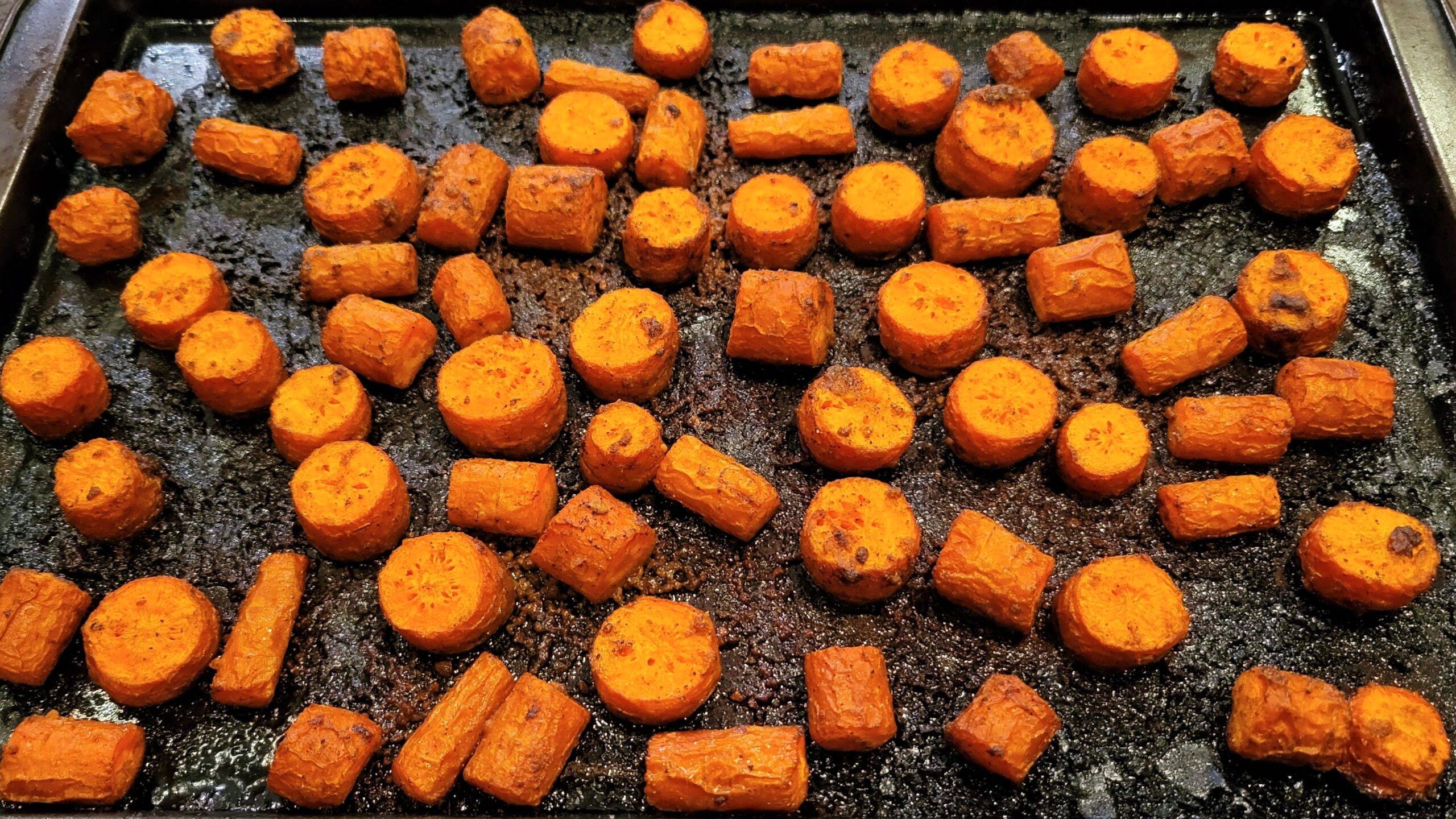 Roasted Carrots - Dining in with Danielle