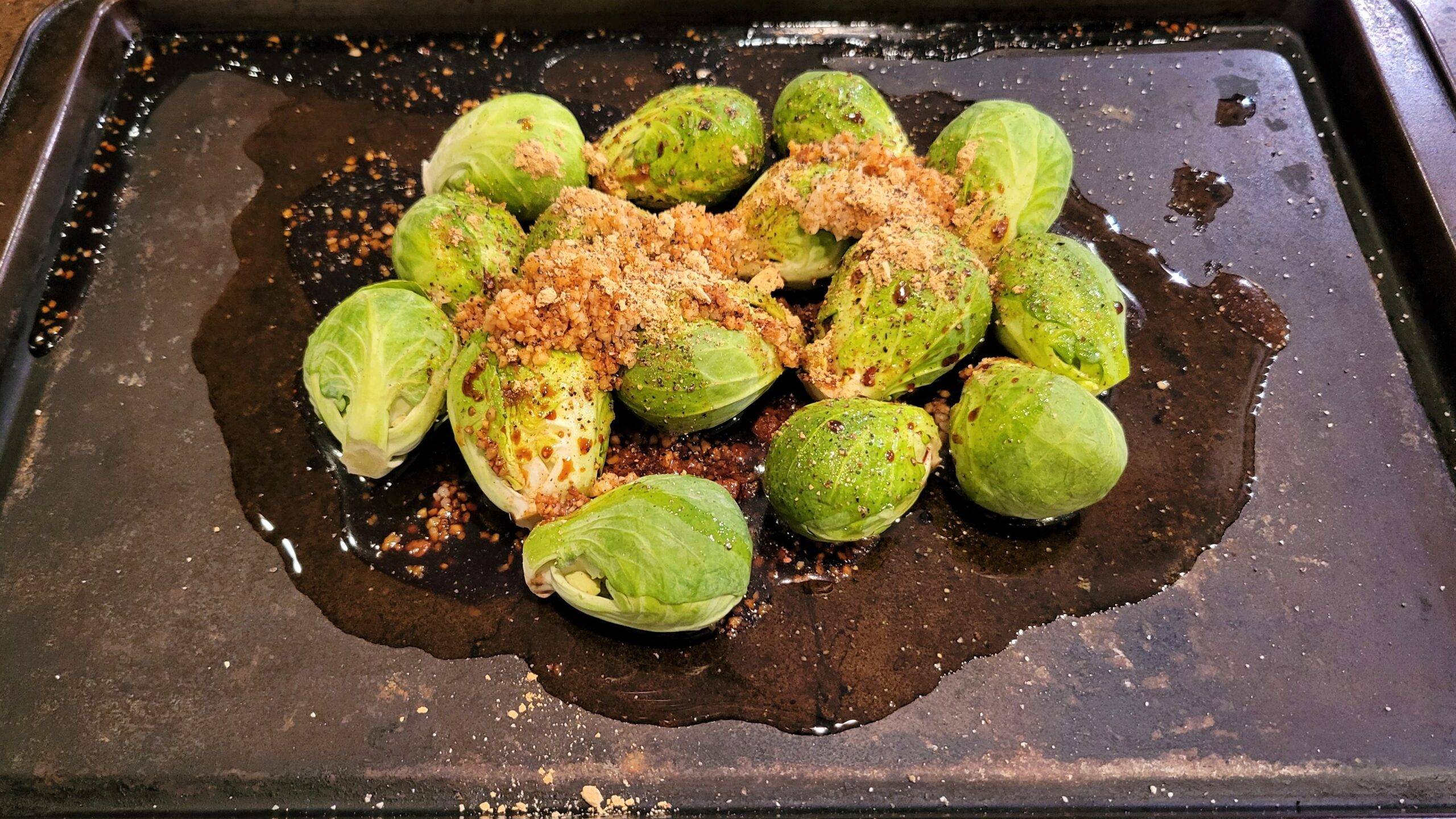Fresh Brussels Sprouts - Dining in with Danielle