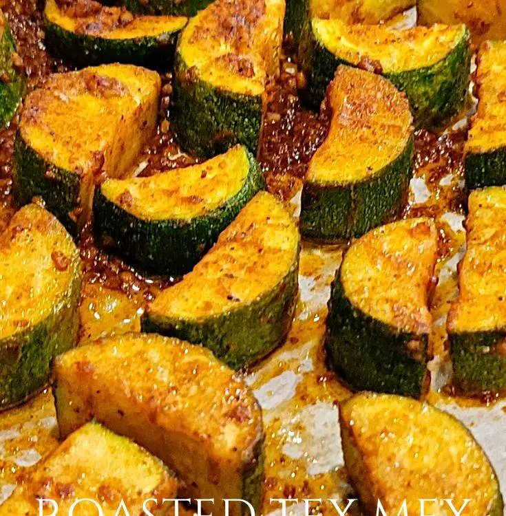 Roasted Zucchini - Dining in with Danielle