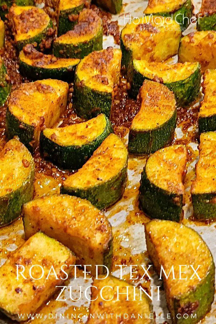 Roasted Zucchini - Dining in with Danielle