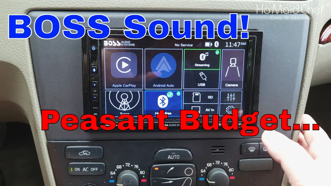Boss Touch Screen Car Radio The Boss of Car Play