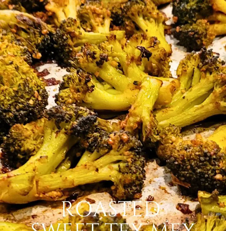 Roasted Broccoli - Dining in with Danielle