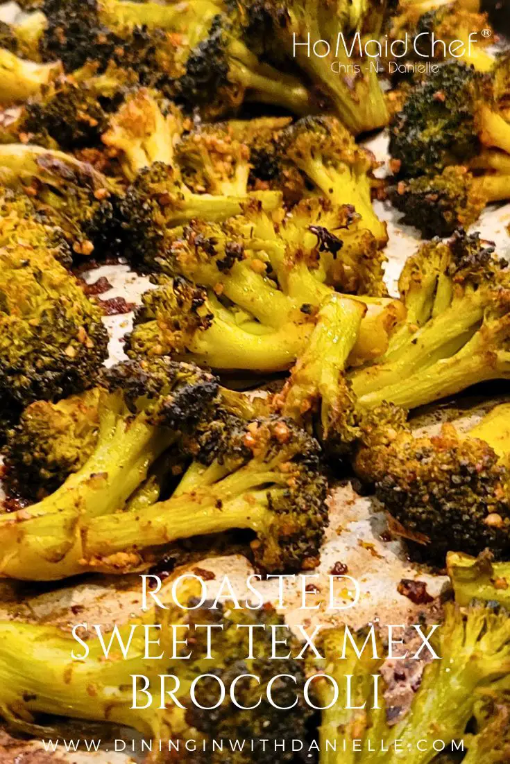 Roasted Broccoli - Dining in with Danielle