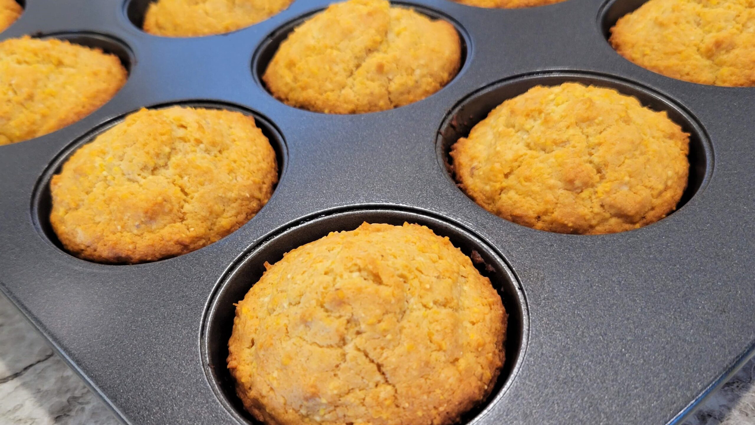 Cornbread Muffins with Flaky Muffin Tops! Cornbread - Dining in with Danielle