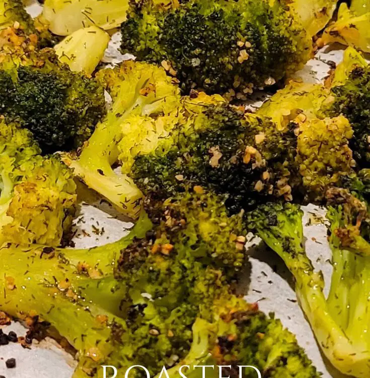 Roasted Broccoli - Dining in with Danielle