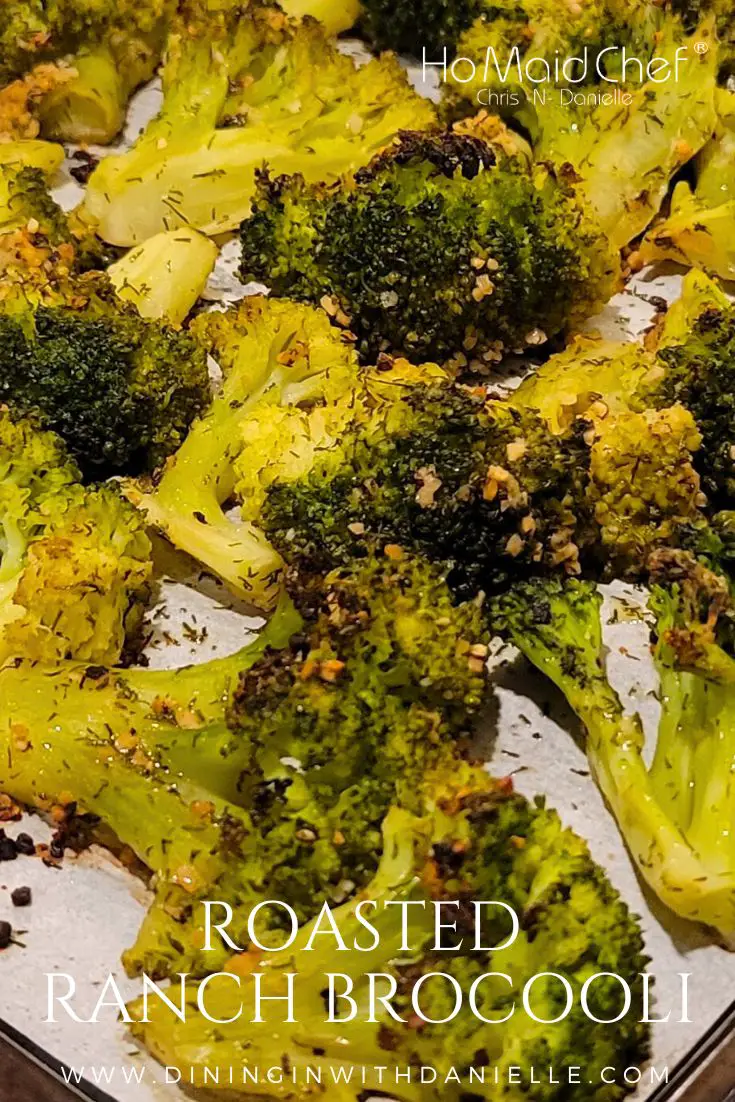 Roasted Broccoli - Dining in with Danielle