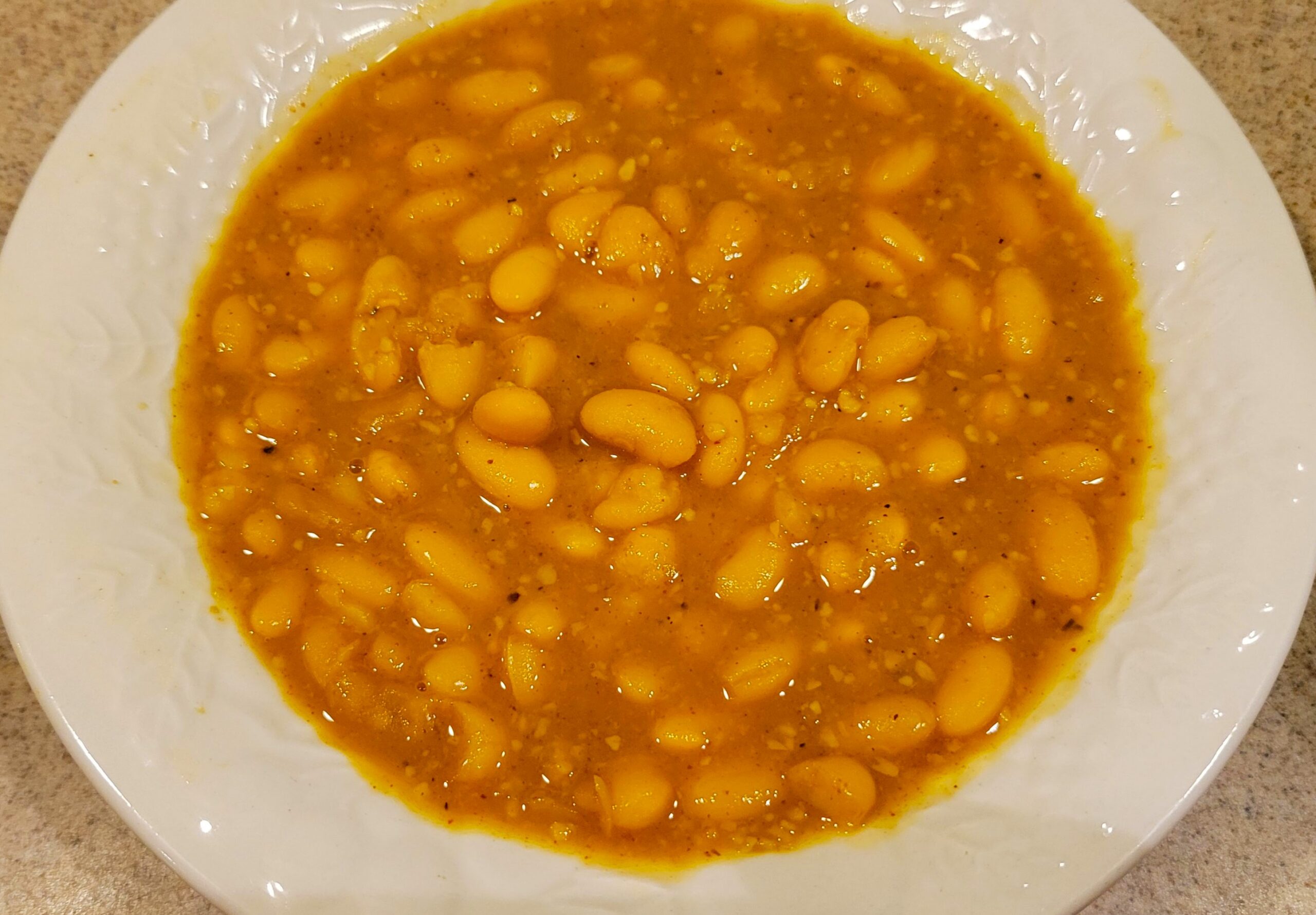 Slow Cooker Curry White Beans! Slow Cooker Beans - Dining in with Danielle