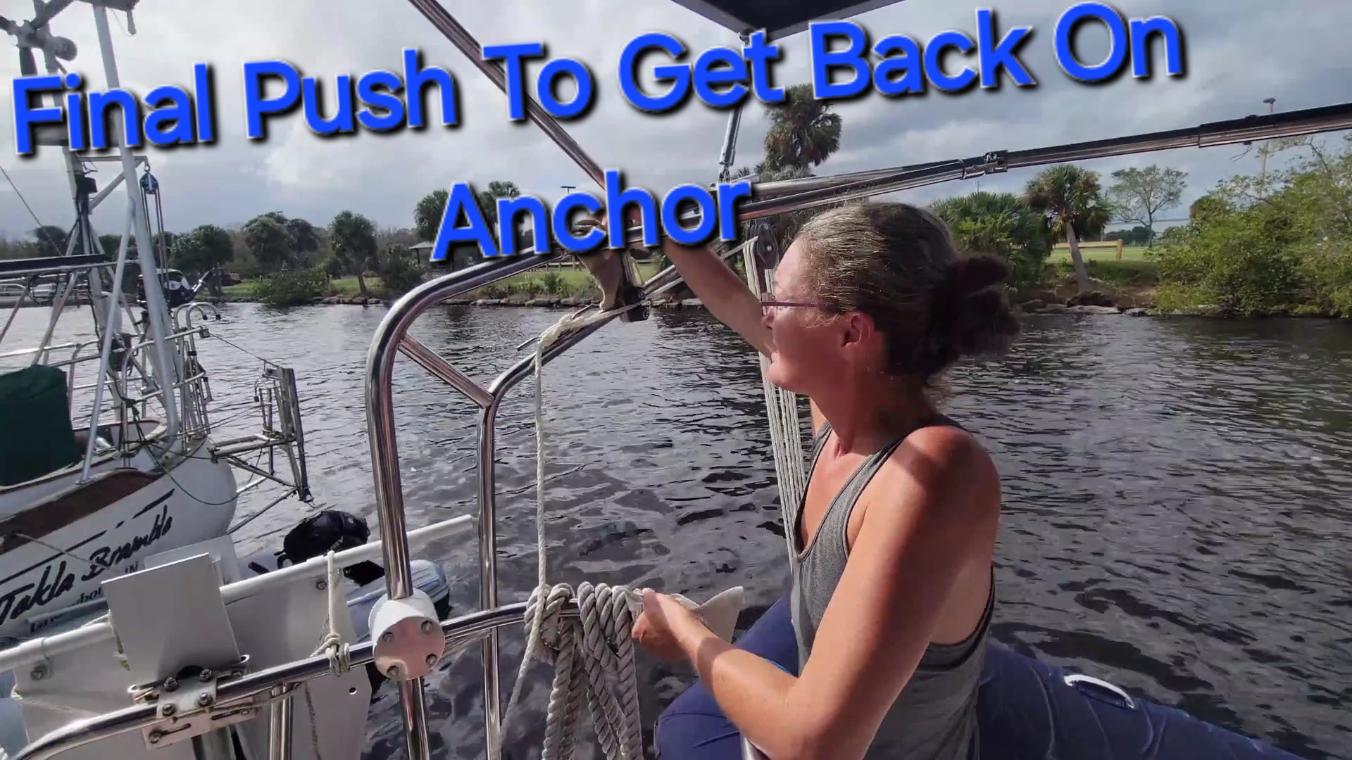 Got Too Get Back On Anchor, But Our Son Stops By! | Ep 40