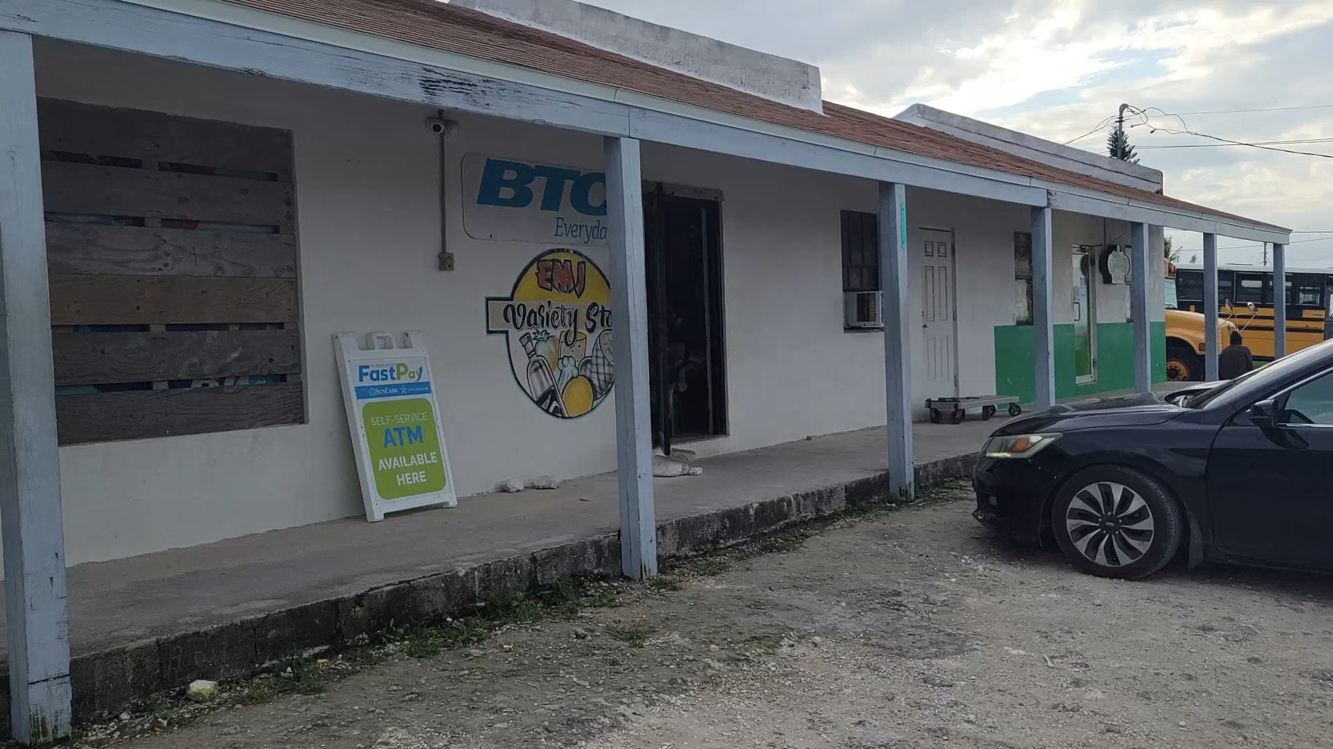 small grocery store in Fox Town Bahamas 