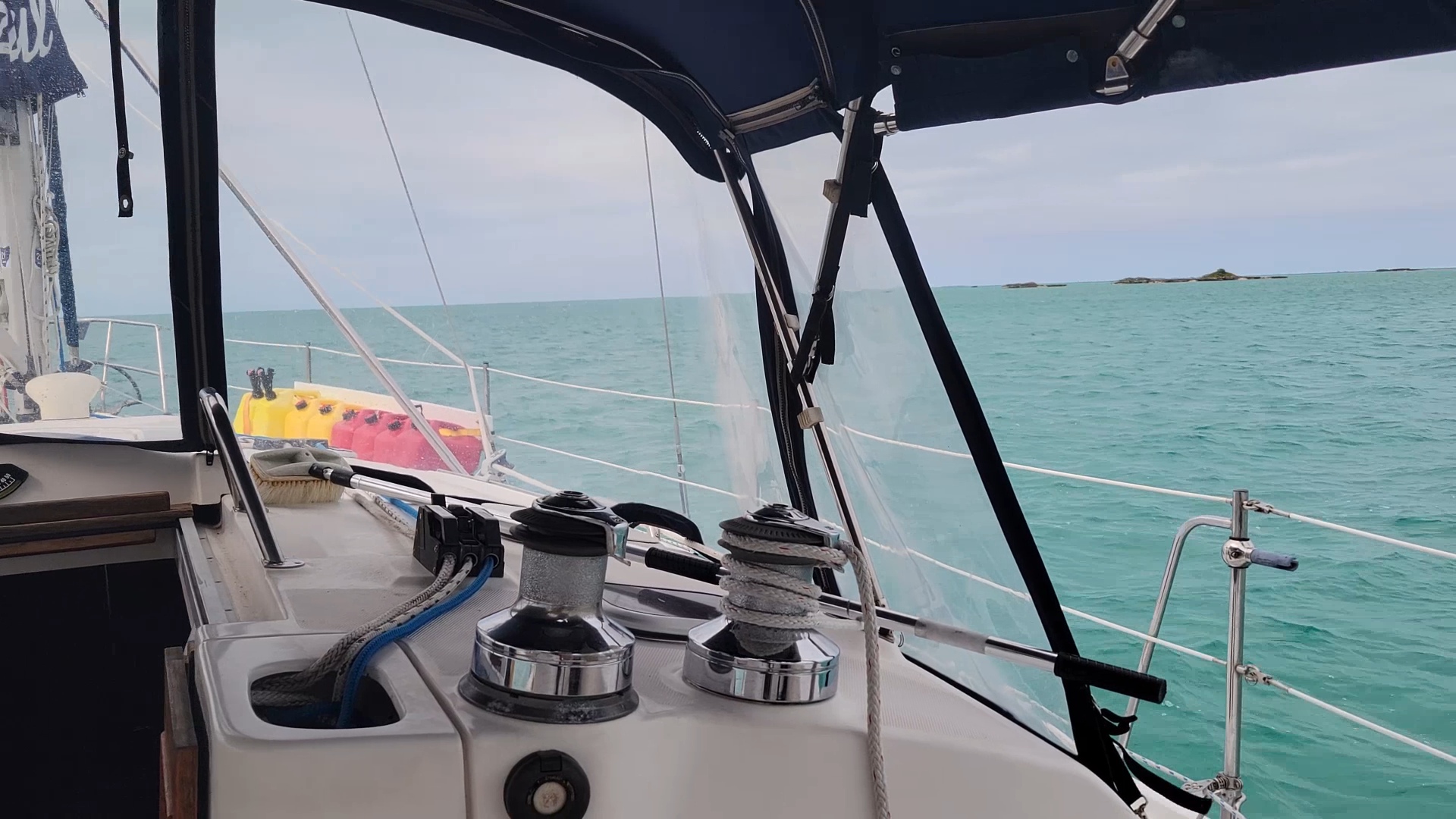 Navigating to Crab Cay Bahamas 