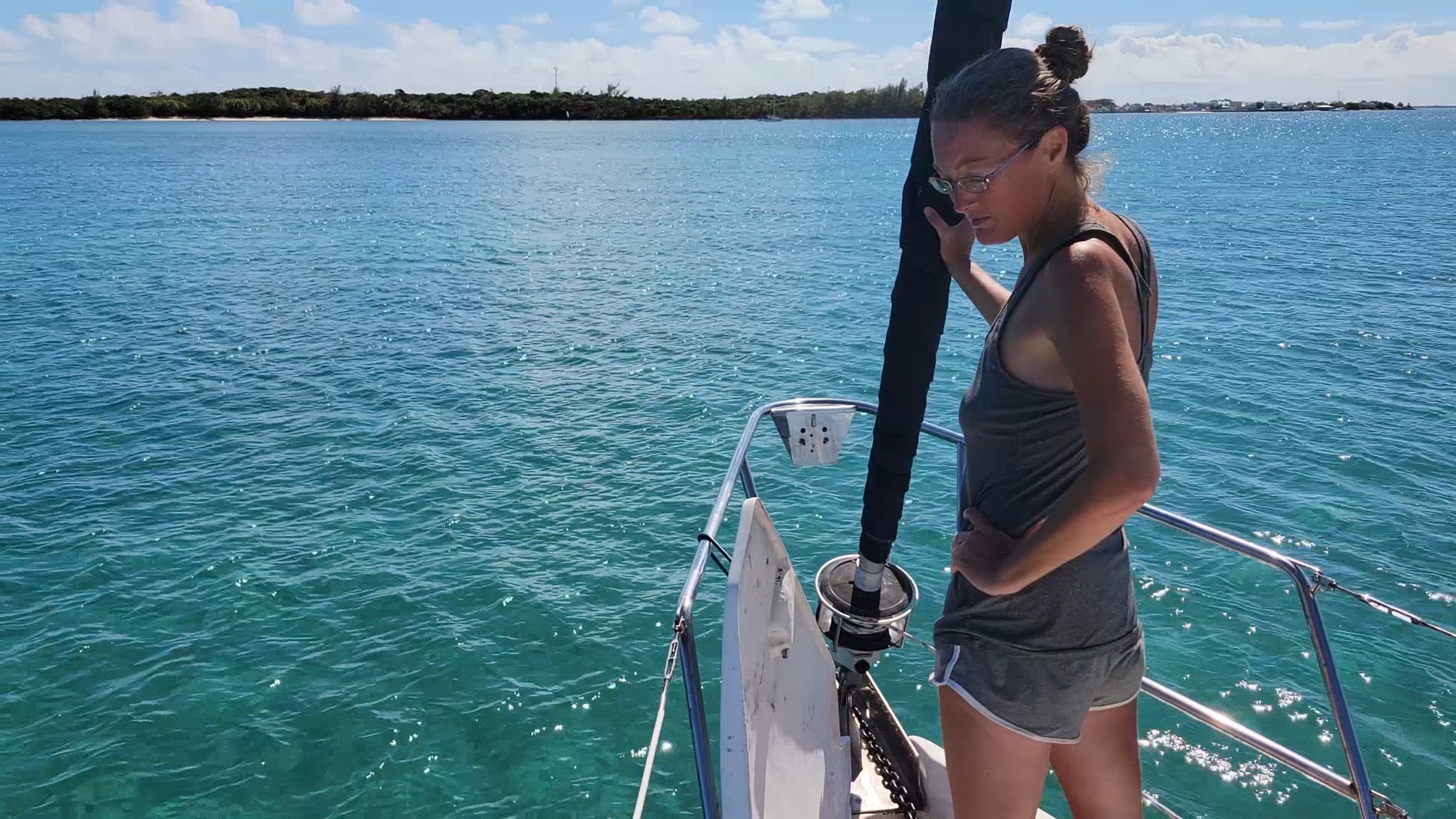 Arriving at Green Turtle Cay