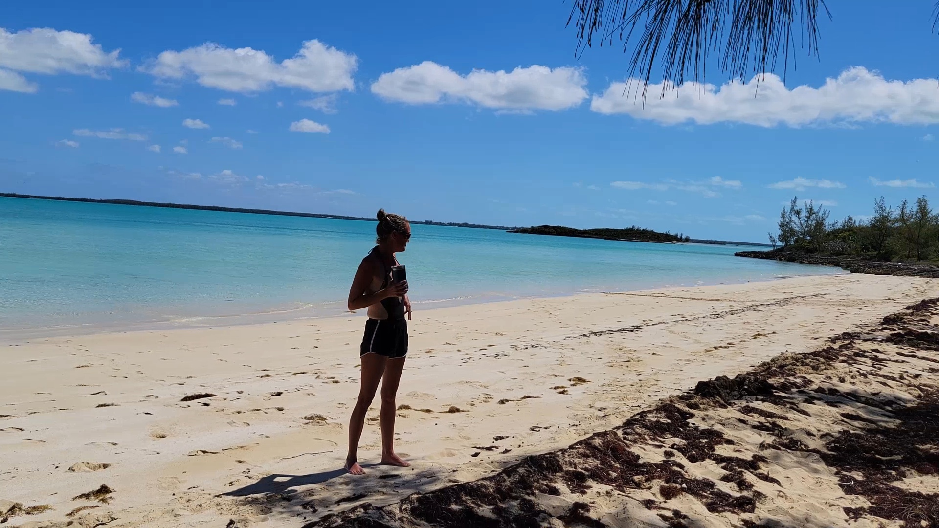 Island of Meek's Patch in Eleuthera Beach 