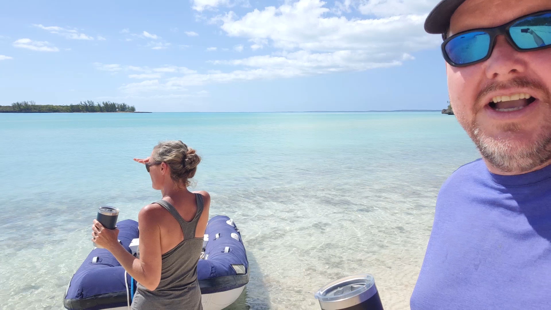 Arriving at Pineapple Cay