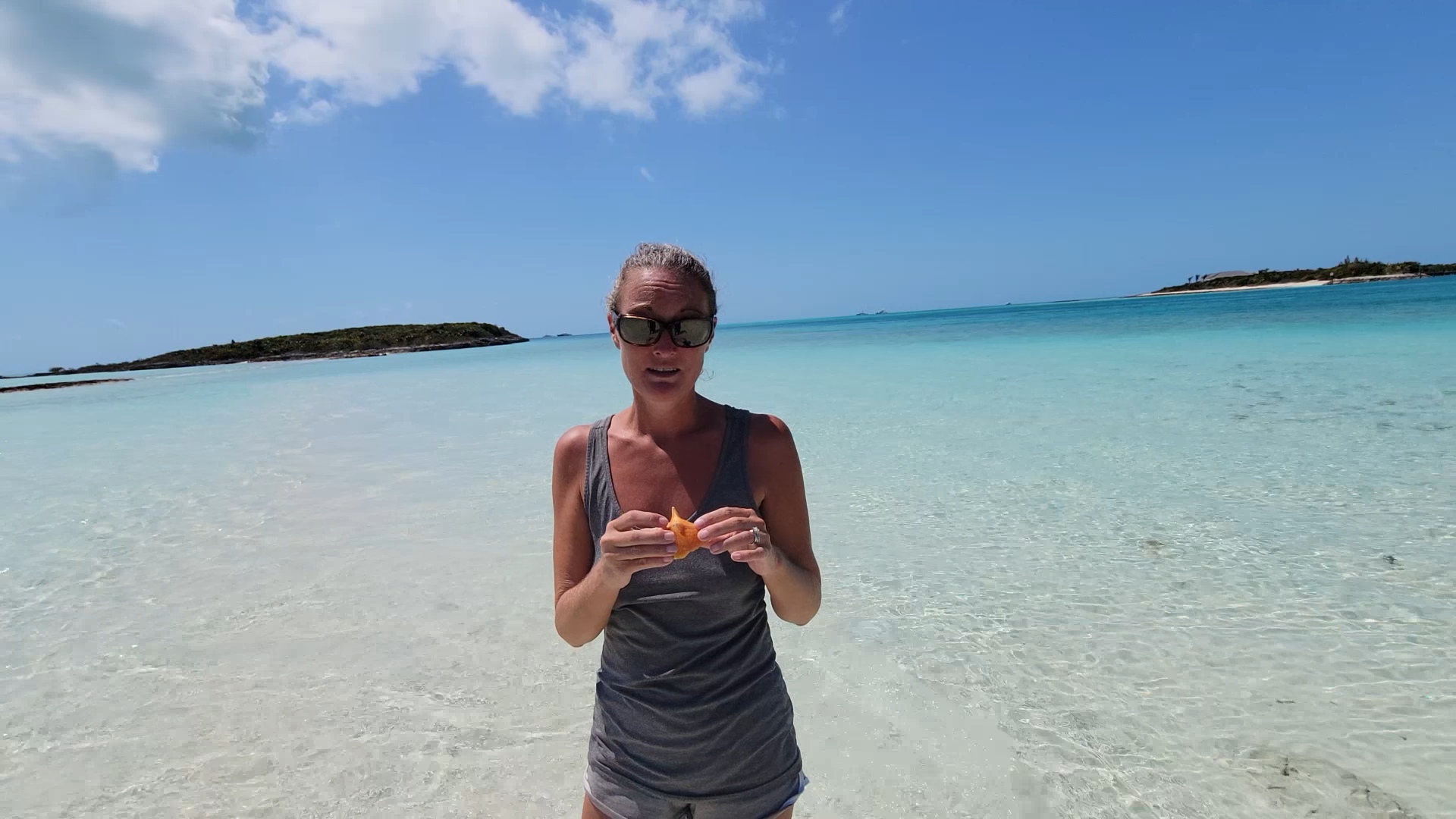 We experienced the beauty of the Bahamas