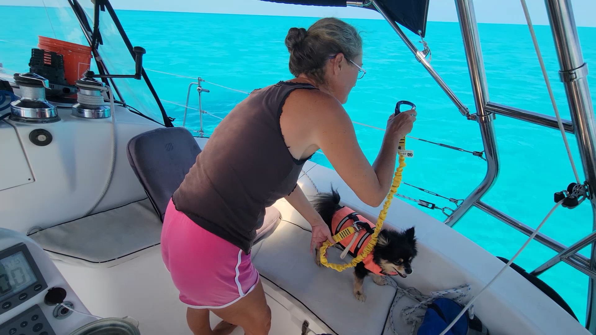 Setting Sail from Foul Cay