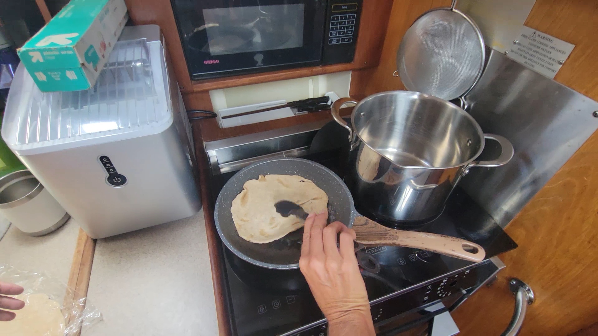 Cooking on the Boat