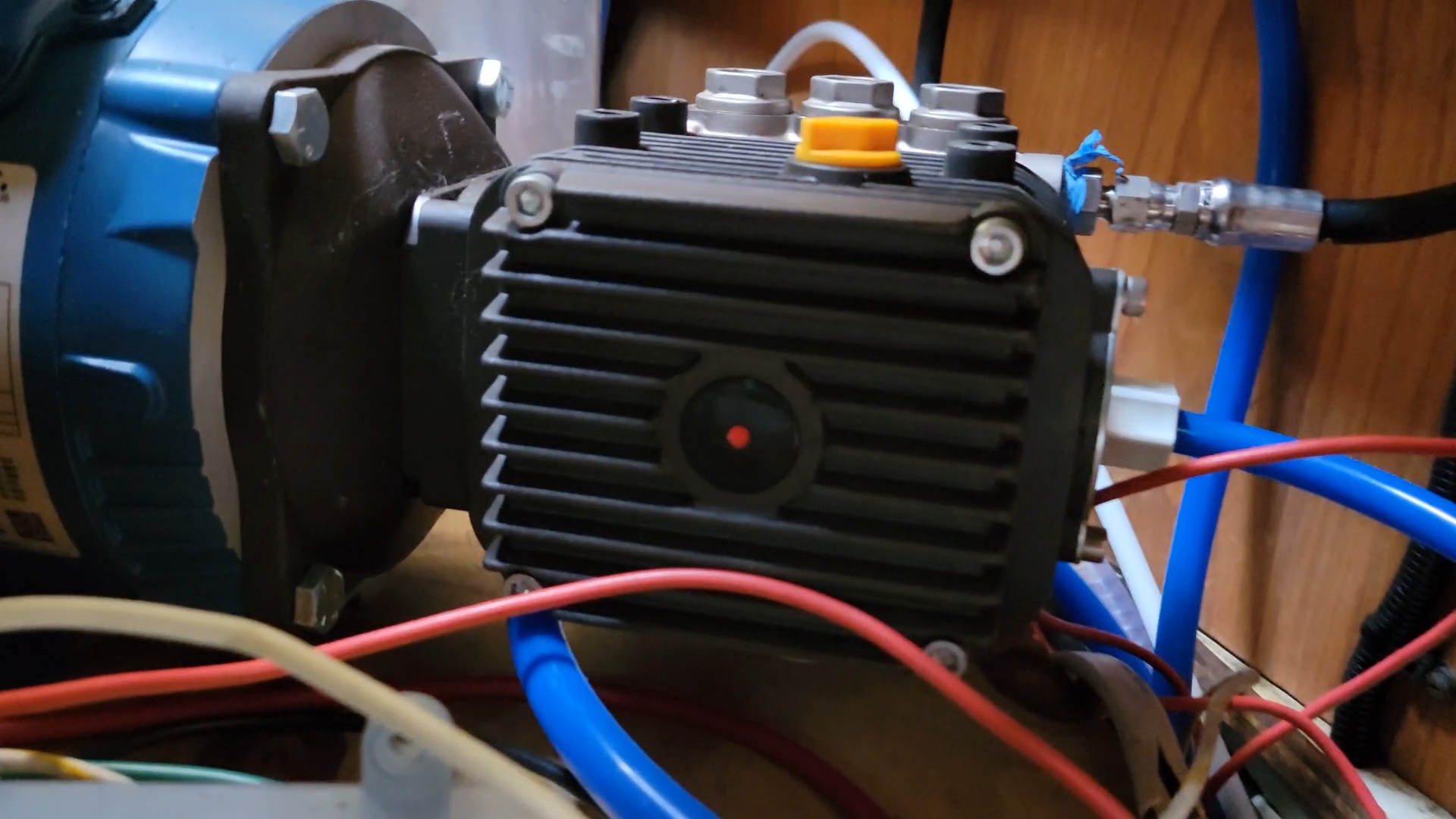 We also serviced our generator and water maker, which both rely on synthetic oils