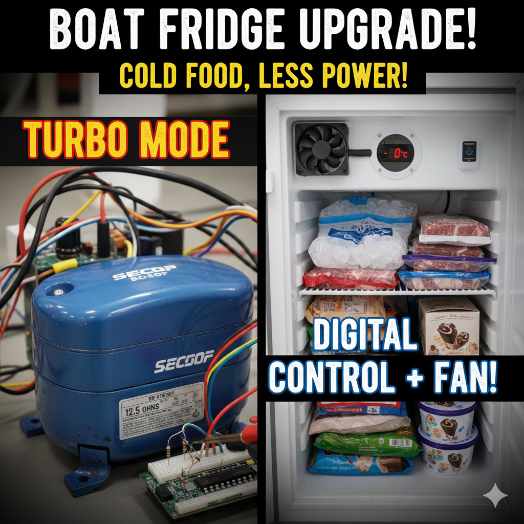 How to Upgrade and Optimize Your 12V Boat Freezer Fridge System
