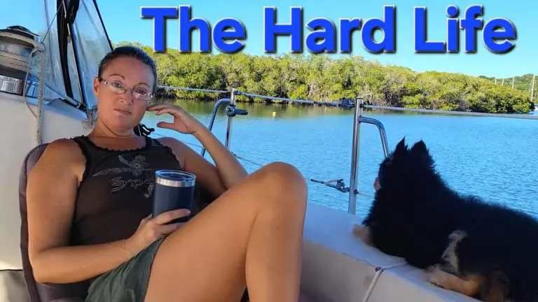 Sailboat Couple's DR Pizza Night & Puppy Trim! Full-time Boat Life | Ep