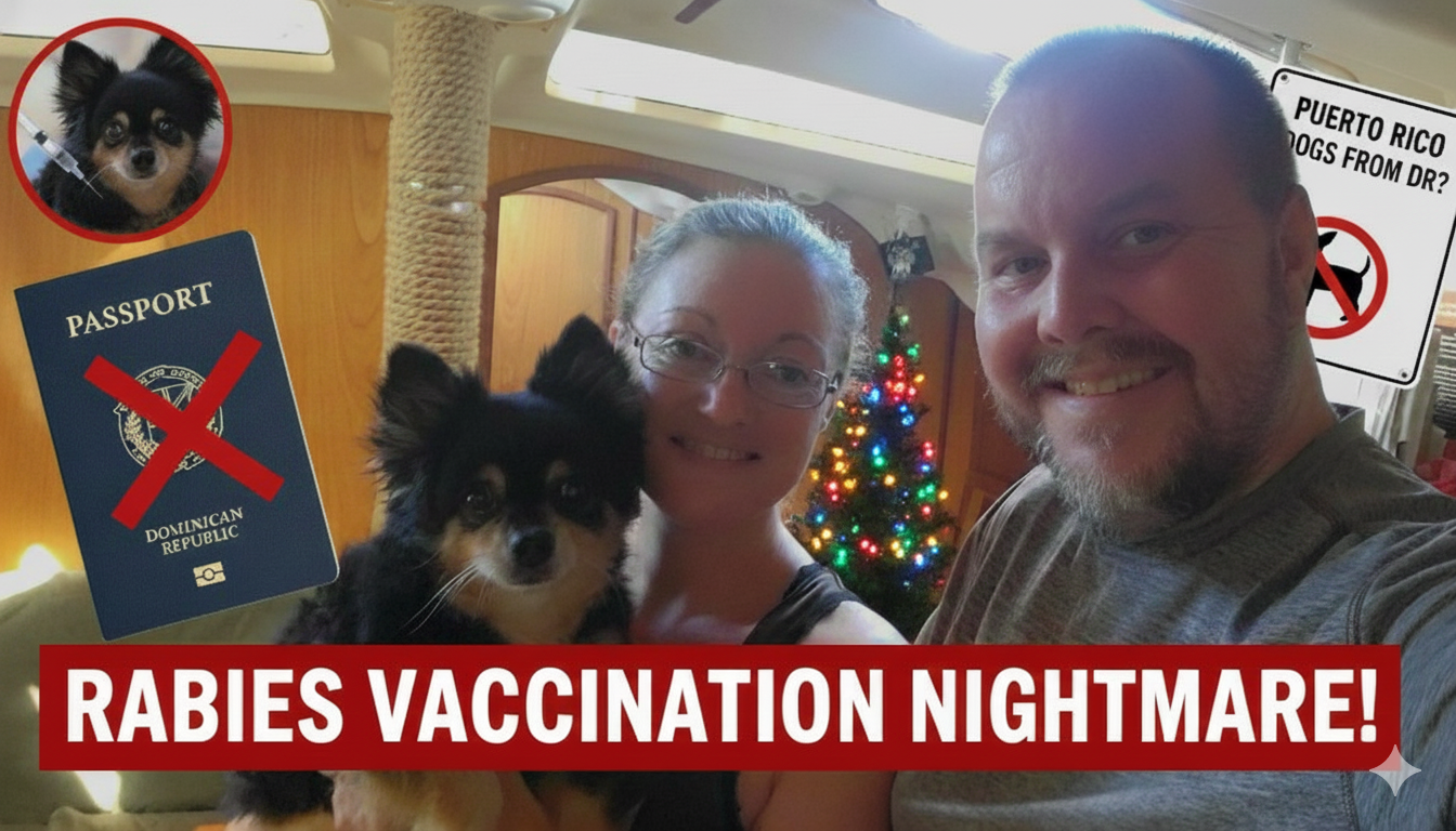 PUERTO RICO BANNING OUR DOG?! Rabies Vaccination Nightmare To Leave Dominican Republic | Ep 95